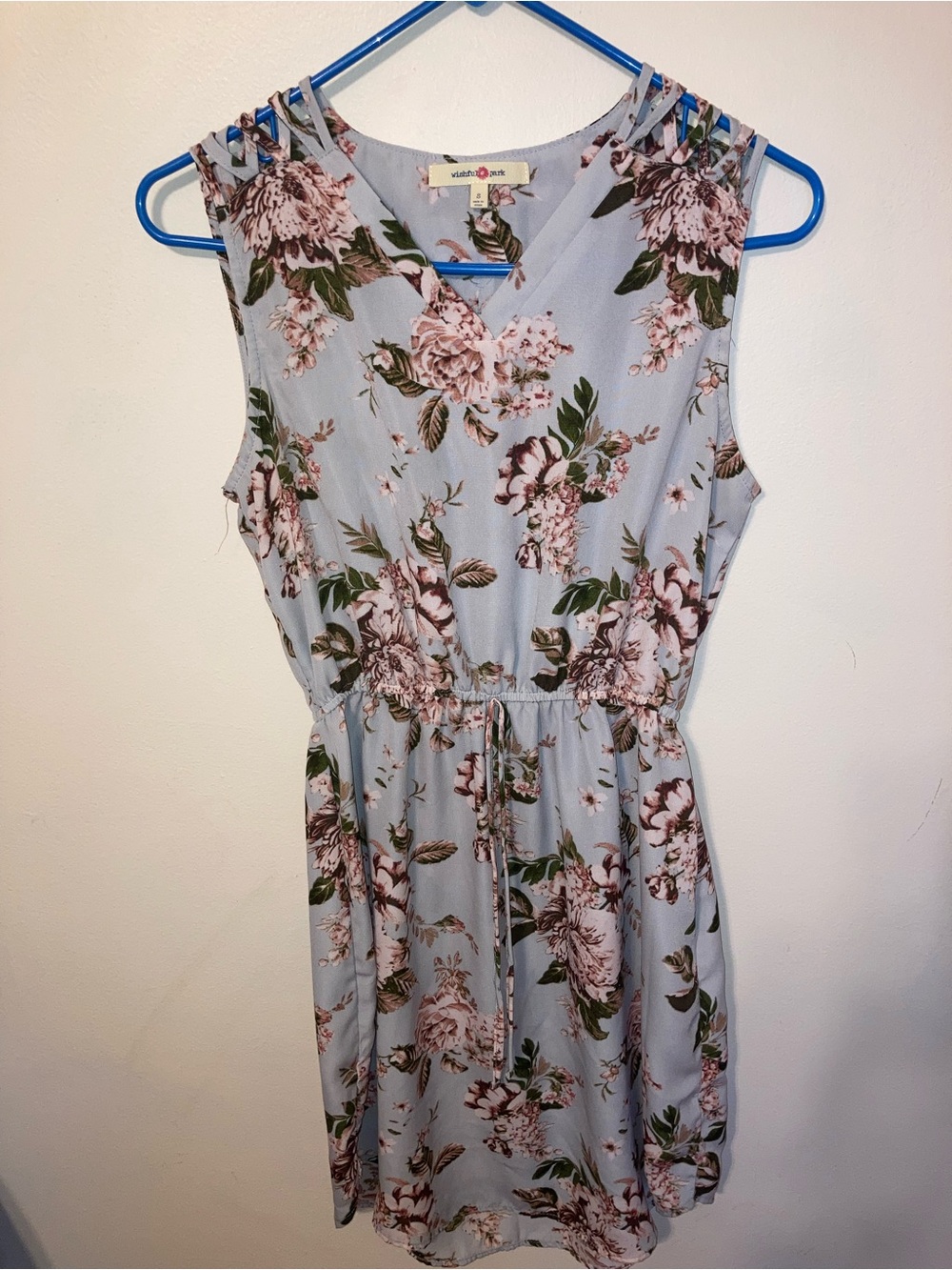 Floral knee length dress